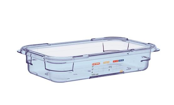 Araven Boîte GN1/3 65mmh Bleu sans BPA